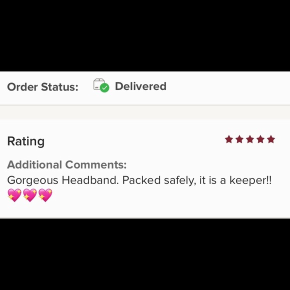 ❤️BLACK JEWEL HAIRBAND‼️ 2 for $25!!! - Picture 3 of 8